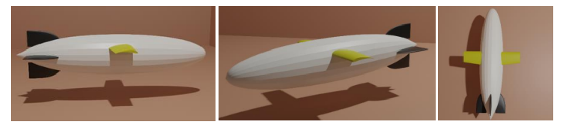 Agricultural airship geometry